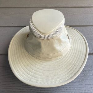 Tilley Endurables The Airflo Sun Hat LTM6 Khaki Cream Tan Size 7 Safari